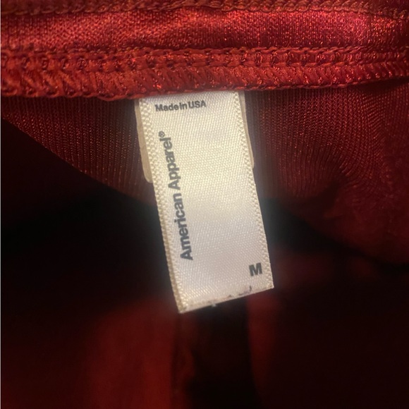 Red Disco Skirt from American Apparel— Rare Vintage! - Picture 3 of 12